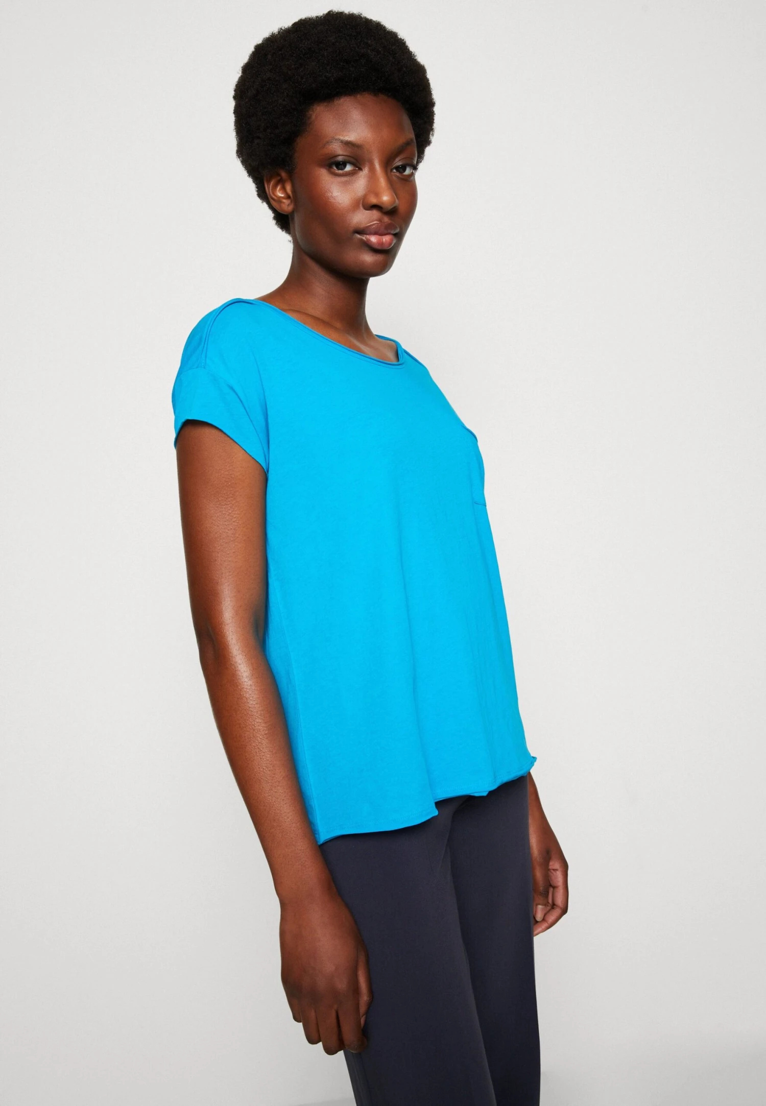 Marc O'Polo DENIM Short Sleeve Chest Pocket - T-Shirt Basic - Crystal Seas 4 Marc O'Polo DENIM Short Sleeve Chest Pocket - T-Shirt Basic - Crystal Seas - Afbeelding 4