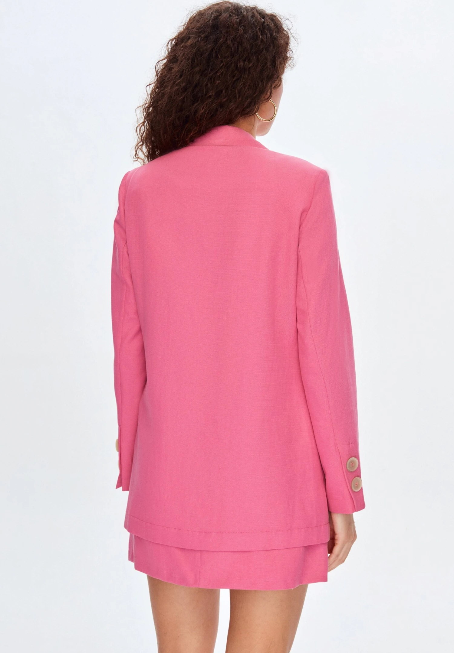 Lynn - Blazer - Fuschia 3 Lynn - Blazer - Fuschia - Afbeelding 3
