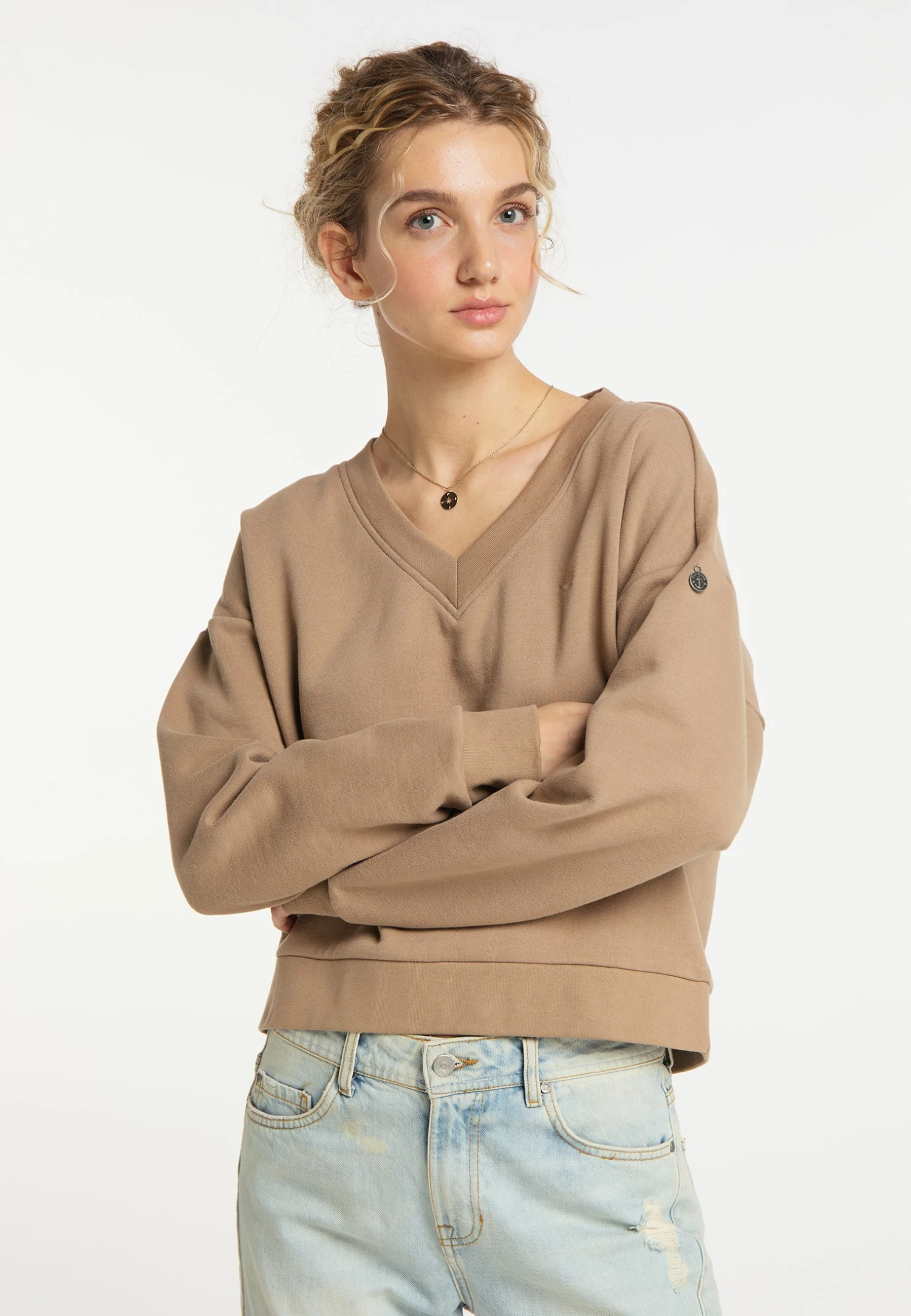 Dreimaster Takelage - Sweater - Sand 1 Dreimaster Takelage - Sweater - Sand