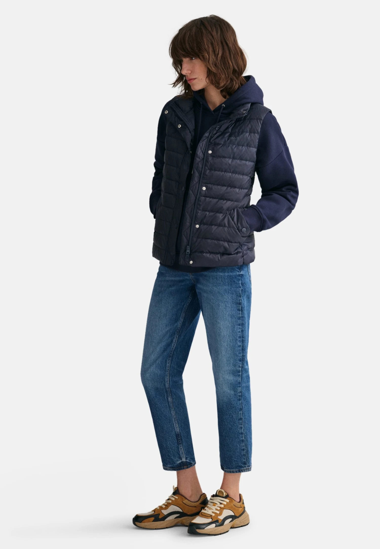 Gant Light - Bodywarmer - Evening Blue 2 Gant Light - Bodywarmer - Evening Blue - Afbeelding 2