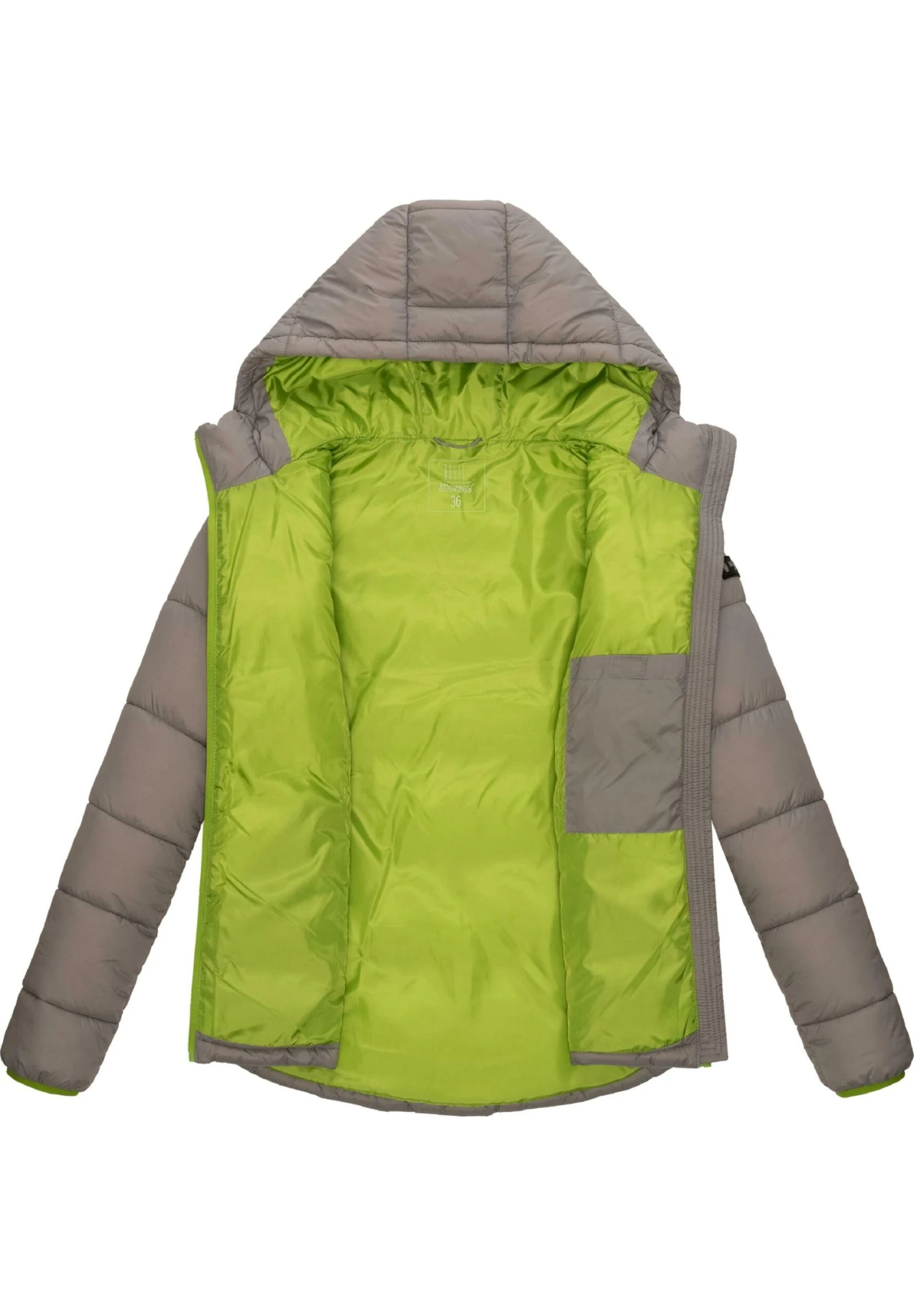 Marikoo Leandraa - Winterjas - Zinc Grey 4 Marikoo Leandraa - Winterjas - Zinc Grey - Afbeelding 4