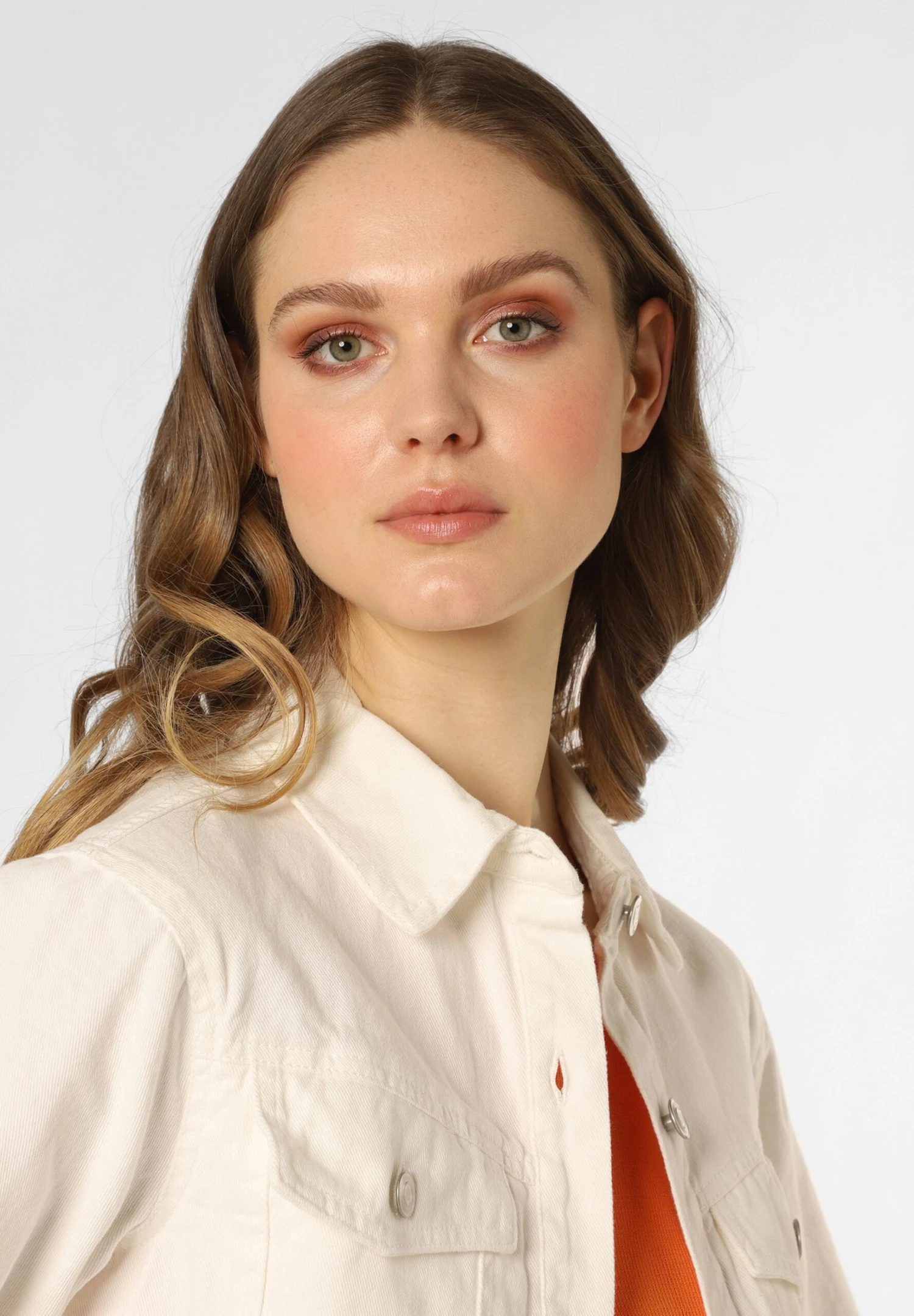 Marie Lund Spijkerjas - Ecru 3 Marie Lund Spijkerjas - Ecru - Afbeelding 3