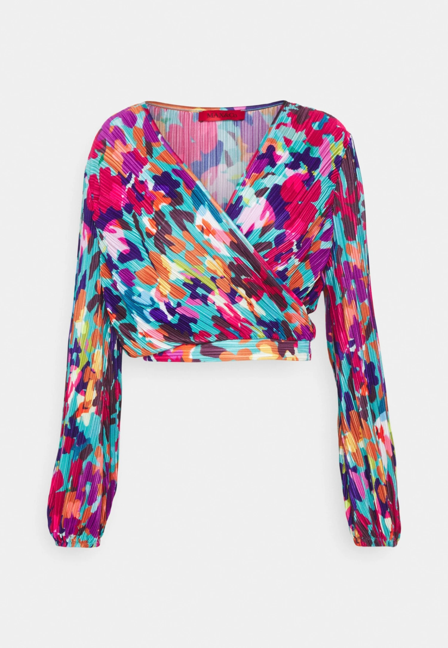 MAX & Co. Pastello - Longsleeve - Turchese 4 MAX & Co. Pastello - Longsleeve - Turchese - Afbeelding 4