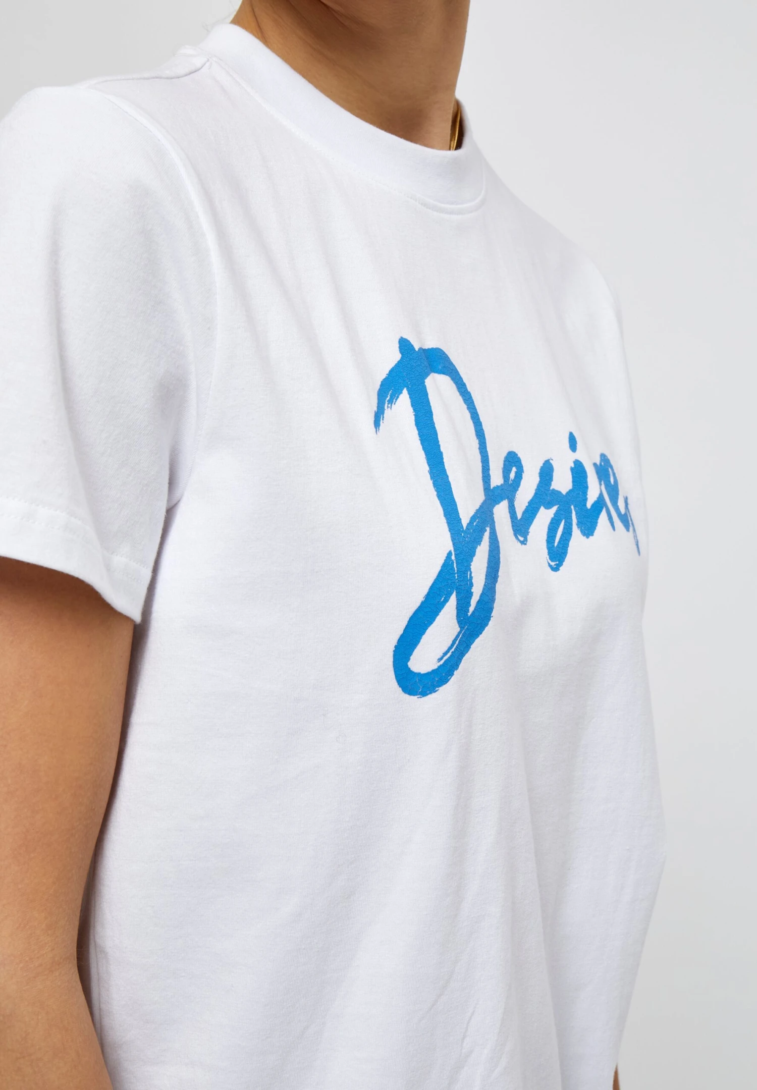 DESIRES T-Shirt Print - French Blue 4 DESIRES T-Shirt Print - French Blue - Afbeelding 4