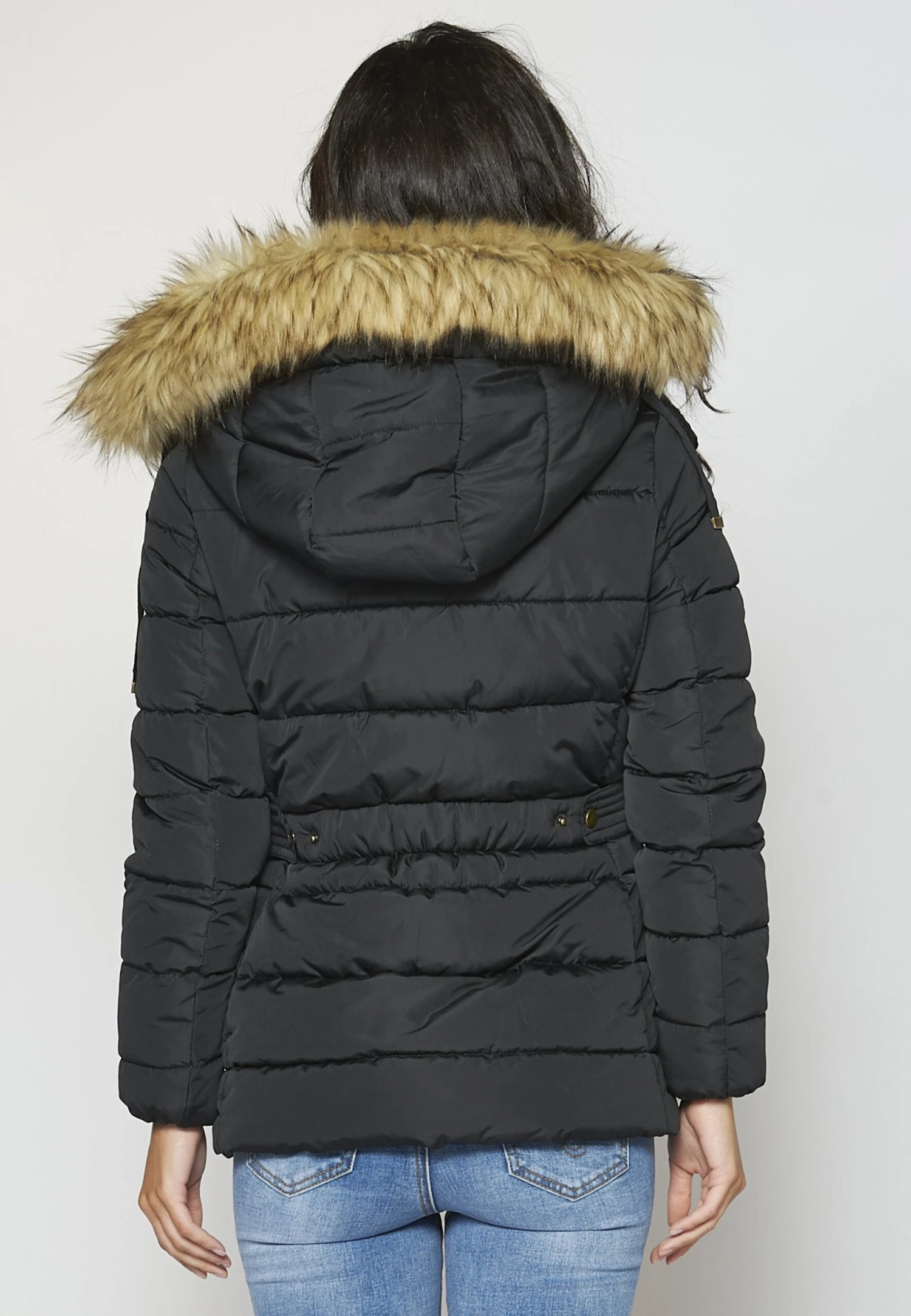 Koroshi Winterjas - Black 3 Koroshi Winterjas - Black - Afbeelding 3