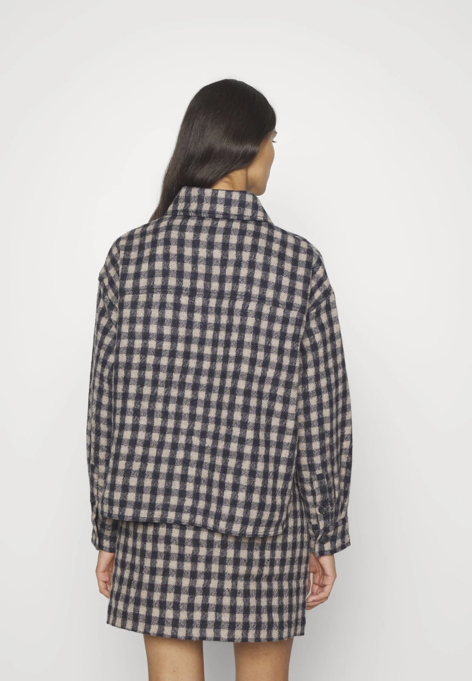 Marc O'Polo Overshirt Boxy Shape Modernshirt Details Vichy- Jas - Multi 4 Marc O'Polo Overshirt Boxy Shape Modernshirt Details Vichy- Jas - Multi - Afbeelding 4