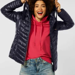 Nieuwe uitgaven 15 STREET ONE Winterjas - Blau