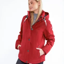 ICEBOUND Clima Iglu - Winterjas - Dunkelrot