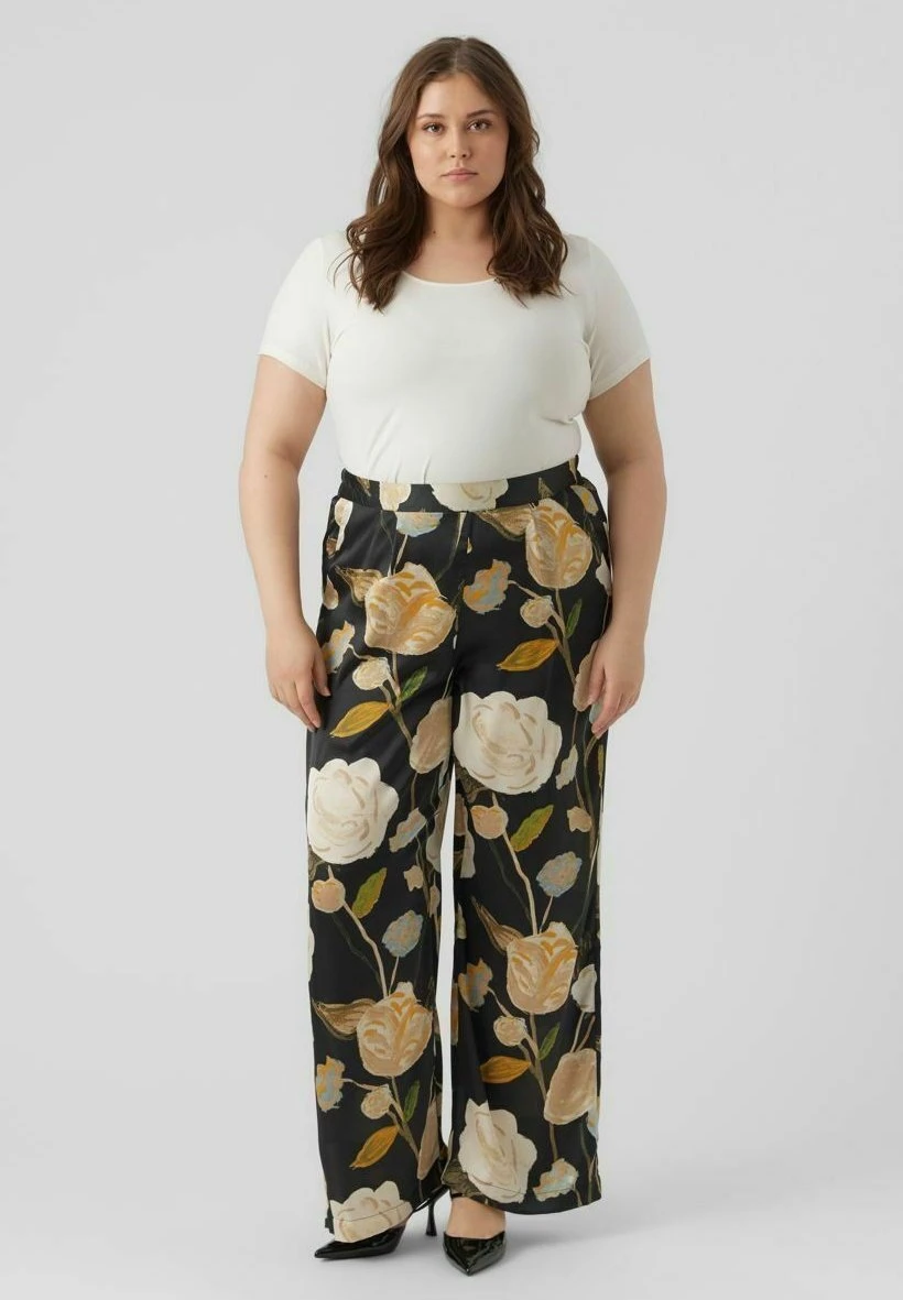 Vero Moda Curve - Broek - Black 2 Vero Moda Curve - Broek - Black - Afbeelding 2