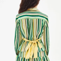 Long Sleeve Patterned- Blouse - Striped Green -Aanbiedingen Mode Toon Winkel 35a0940867b54f92a6ce2903f6b68301 scaled