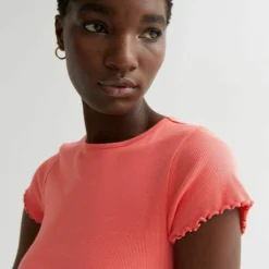 New Look 3 Pack Ribbed Frill- T-Shirt Basic - Orange 7 New Look 3 Pack Ribbed Frill- T-Shirt Basic - Orange -Aanbiedingen Mode Toon Winkel 36d85f3b3f0f4137a8b69dcc11cfb8f9