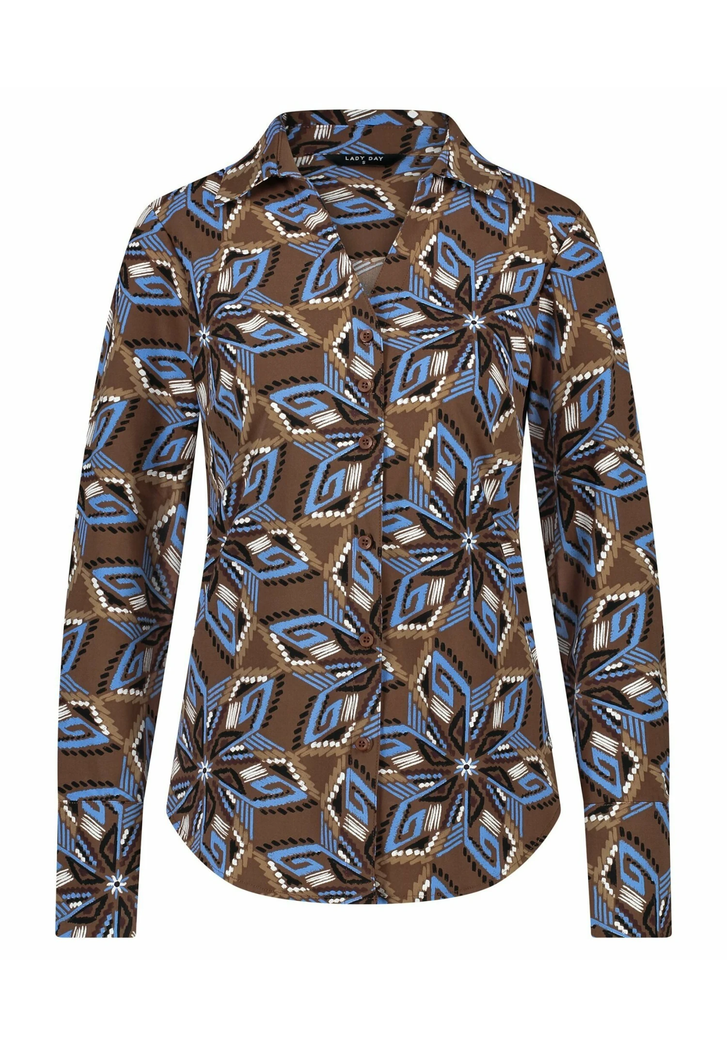 Suzy Kaleidoscope - Overhemdblouse - Brown 1 Suzy Kaleidoscope - Overhemdblouse - Brown