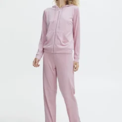 B.young Bymitza Set - Sweater Met Rits - Mauve Mist