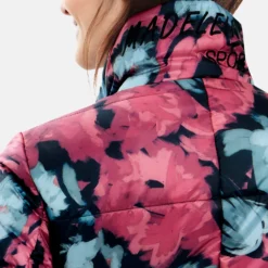 Mit Floralem Print - Winterjas - Schwarz Multicolor -Aanbiedingen Mode Toon Winkel 3c9d16c4ab294159b686f1839089cdb4