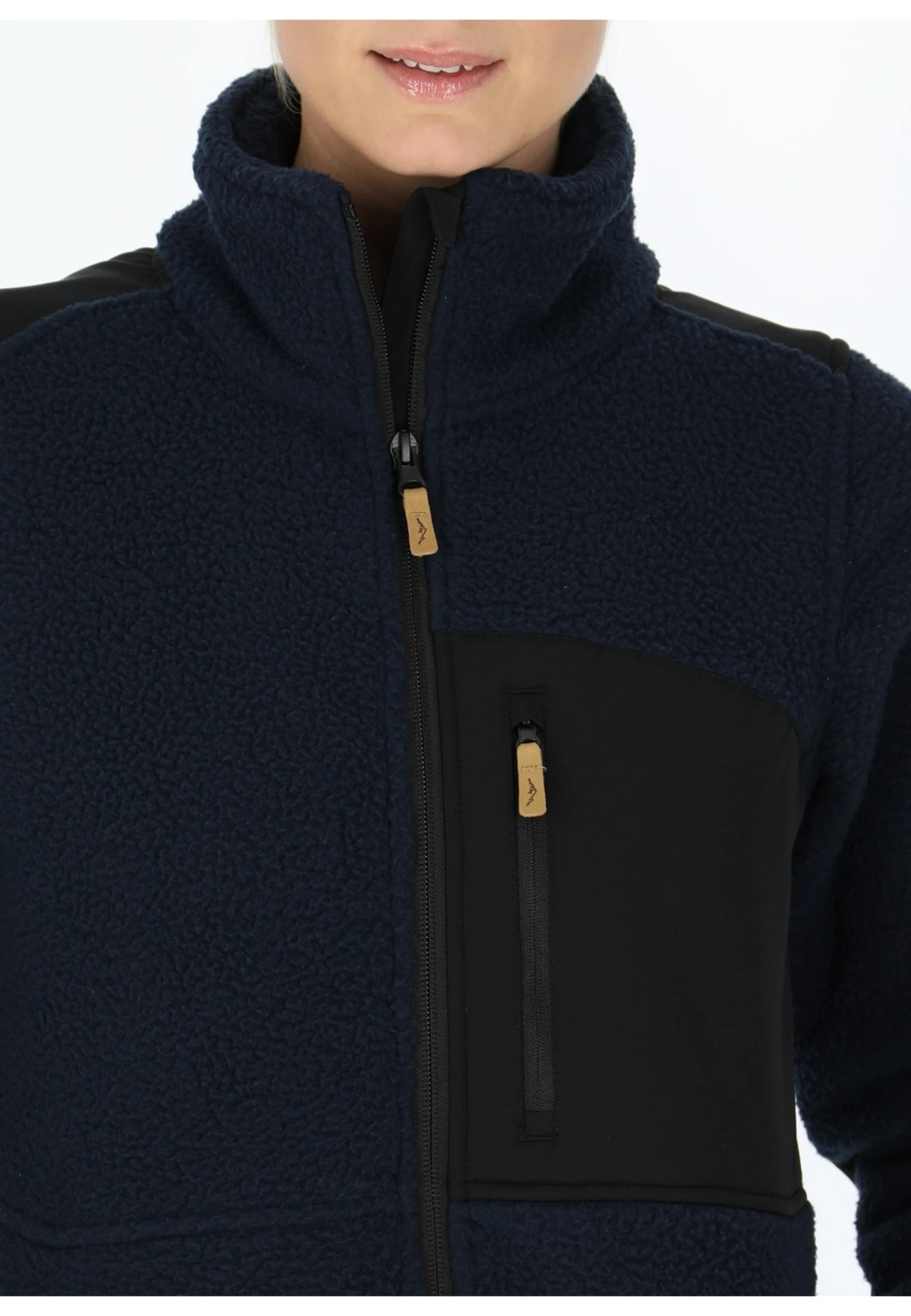 Nordkap Pile - Fleecejas - Navy Black 3 Nordkap Pile - Fleecejas - Navy Black - Afbeelding 3