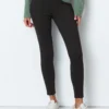 Marc O'Polo DENIM Kompakte Interlock-Skinny Aus - Legging - Black