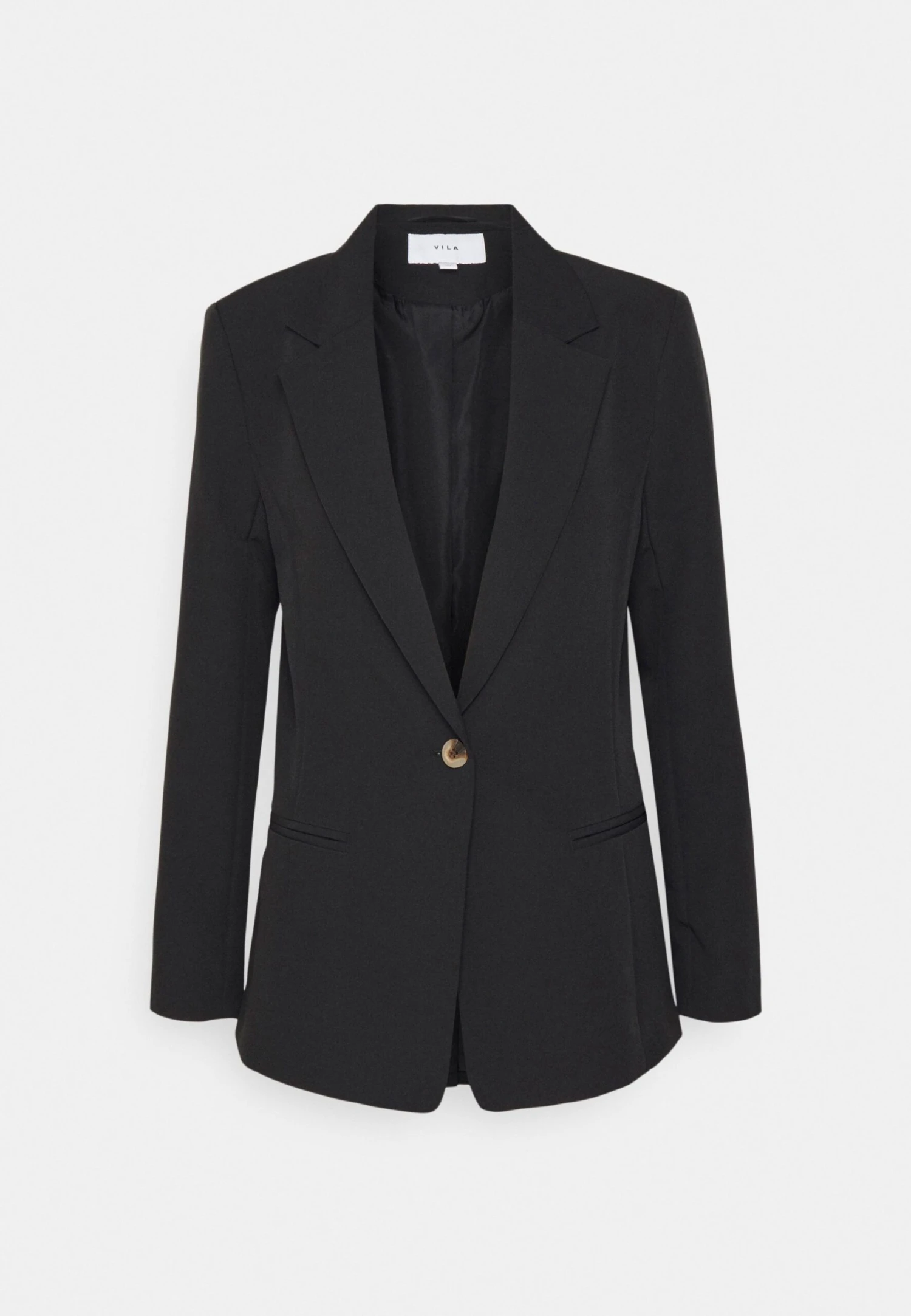 Vila Vilowny Straight - Blazer - Black 4 Vila Vilowny Straight - Blazer - Black - Afbeelding 4