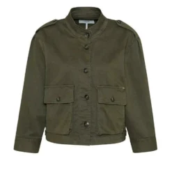 CINQUE Lichte Jas - Dark Green