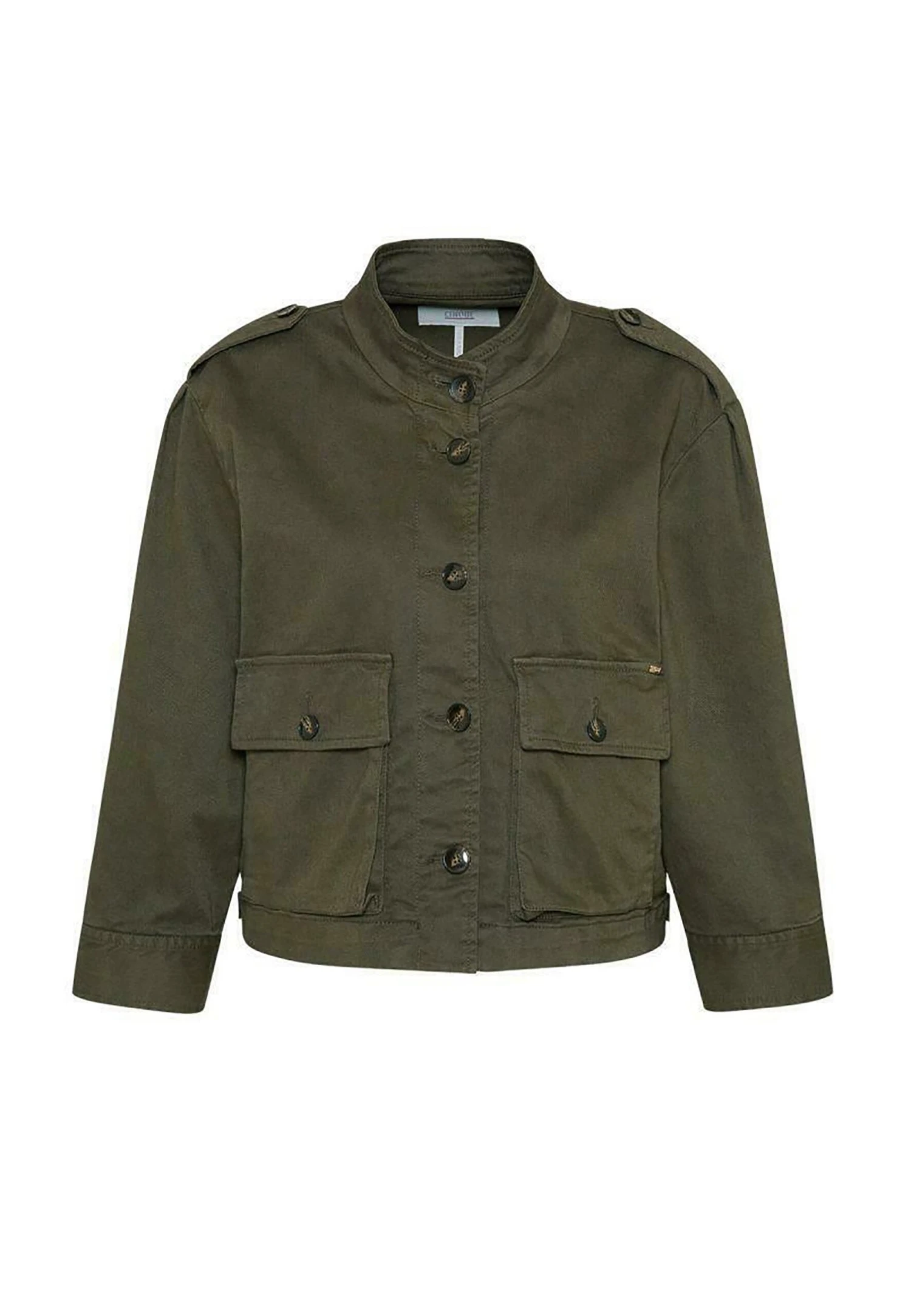 CINQUE Lichte Jas - Dark Green 1 CINQUE Lichte Jas - Dark Green