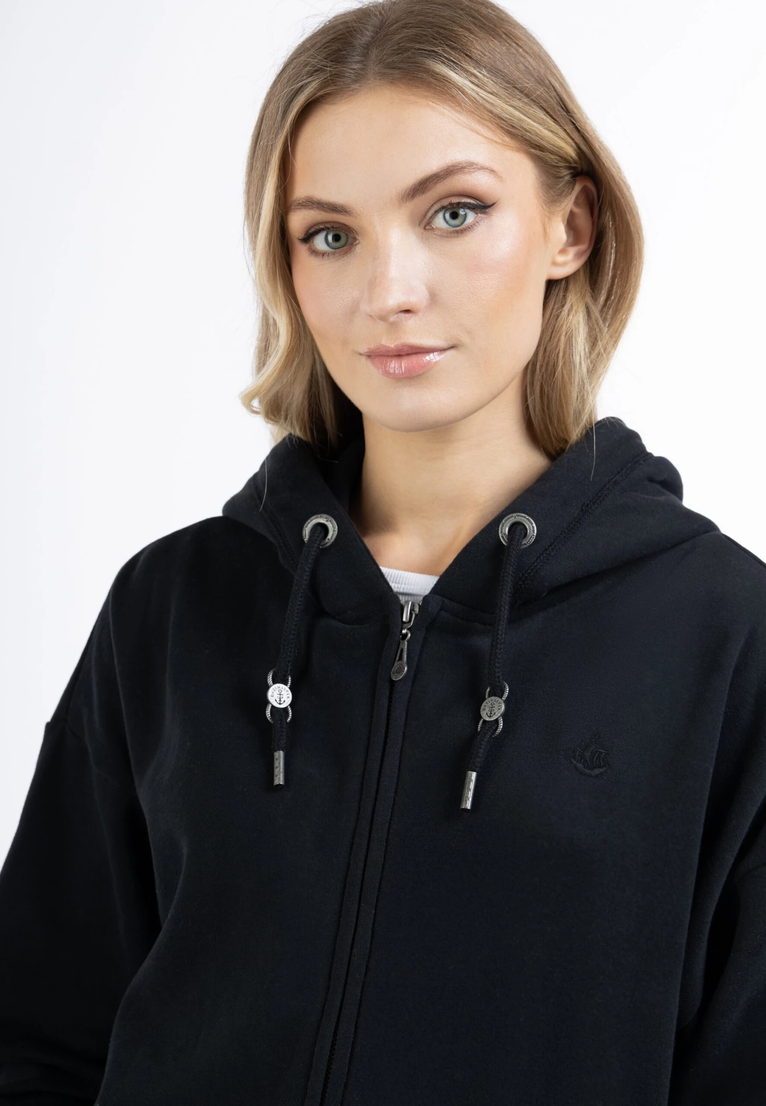 Dreimaster Takelage - Sweater Met Rits - Schwarz 4 Dreimaster Takelage - Sweater Met Rits - Schwarz - Afbeelding 4