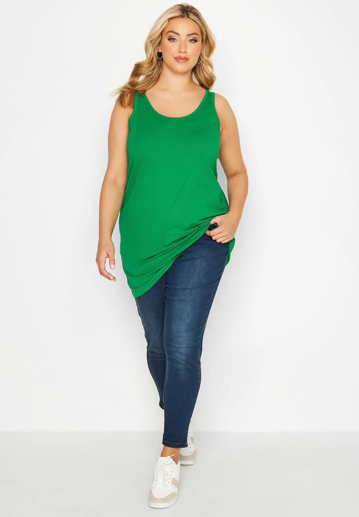 Longline - Top - Green 2 Longline - Top - Green - Afbeelding 2
