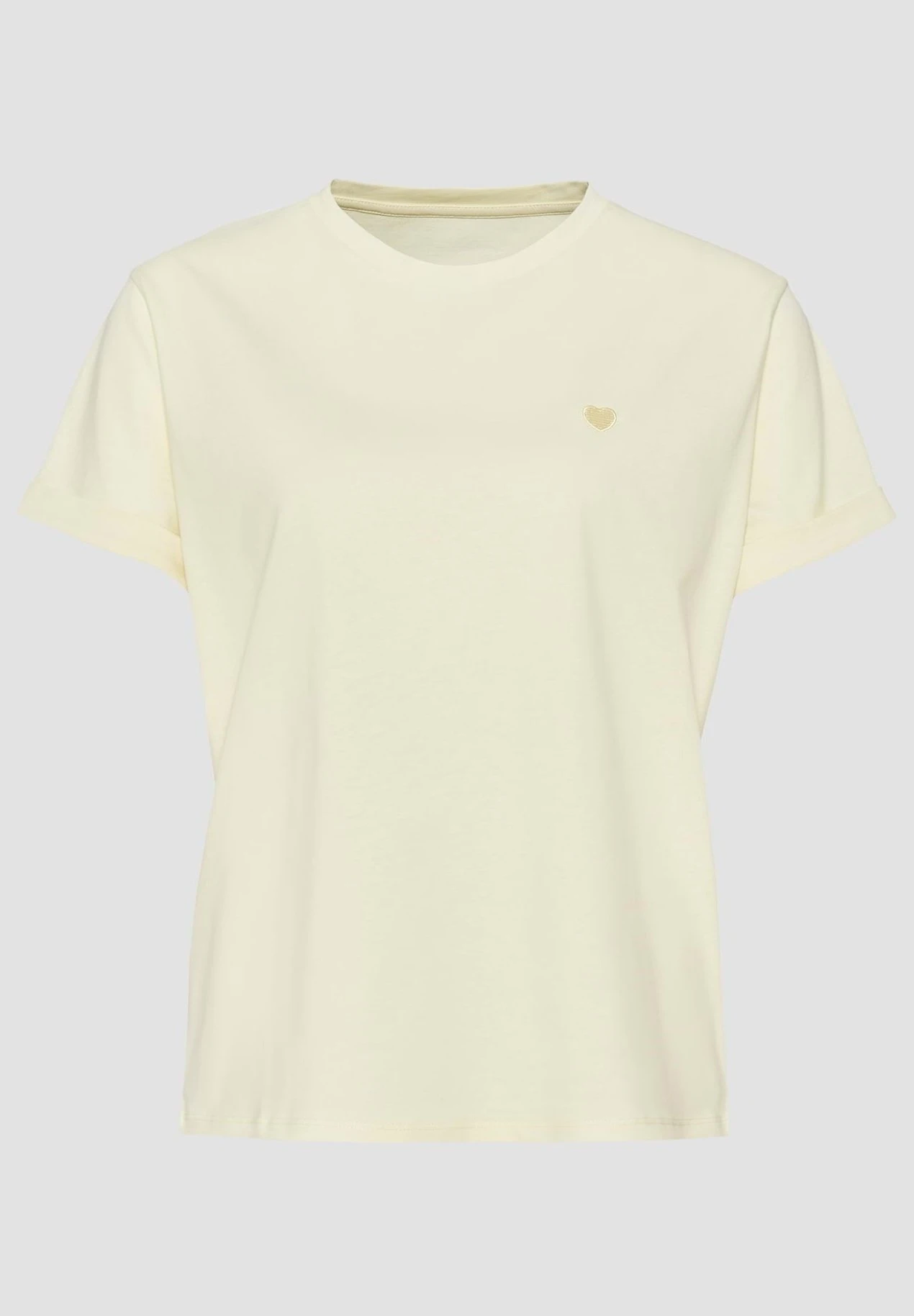 OPUS Serz - T-Shirt Basic - Feelgood Yellow 5 OPUS Serz - T-Shirt Basic - Feelgood Yellow - Afbeelding 5