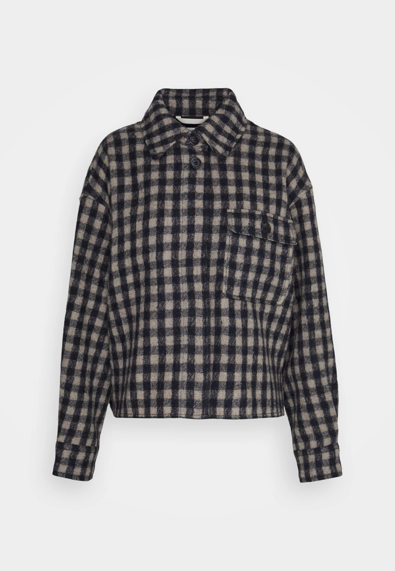 Marc O'Polo Overshirt Boxy Shape Modernshirt Details Vichy- Jas - Multi 6 Marc O'Polo Overshirt Boxy Shape Modernshirt Details Vichy- Jas - Multi - Afbeelding 6