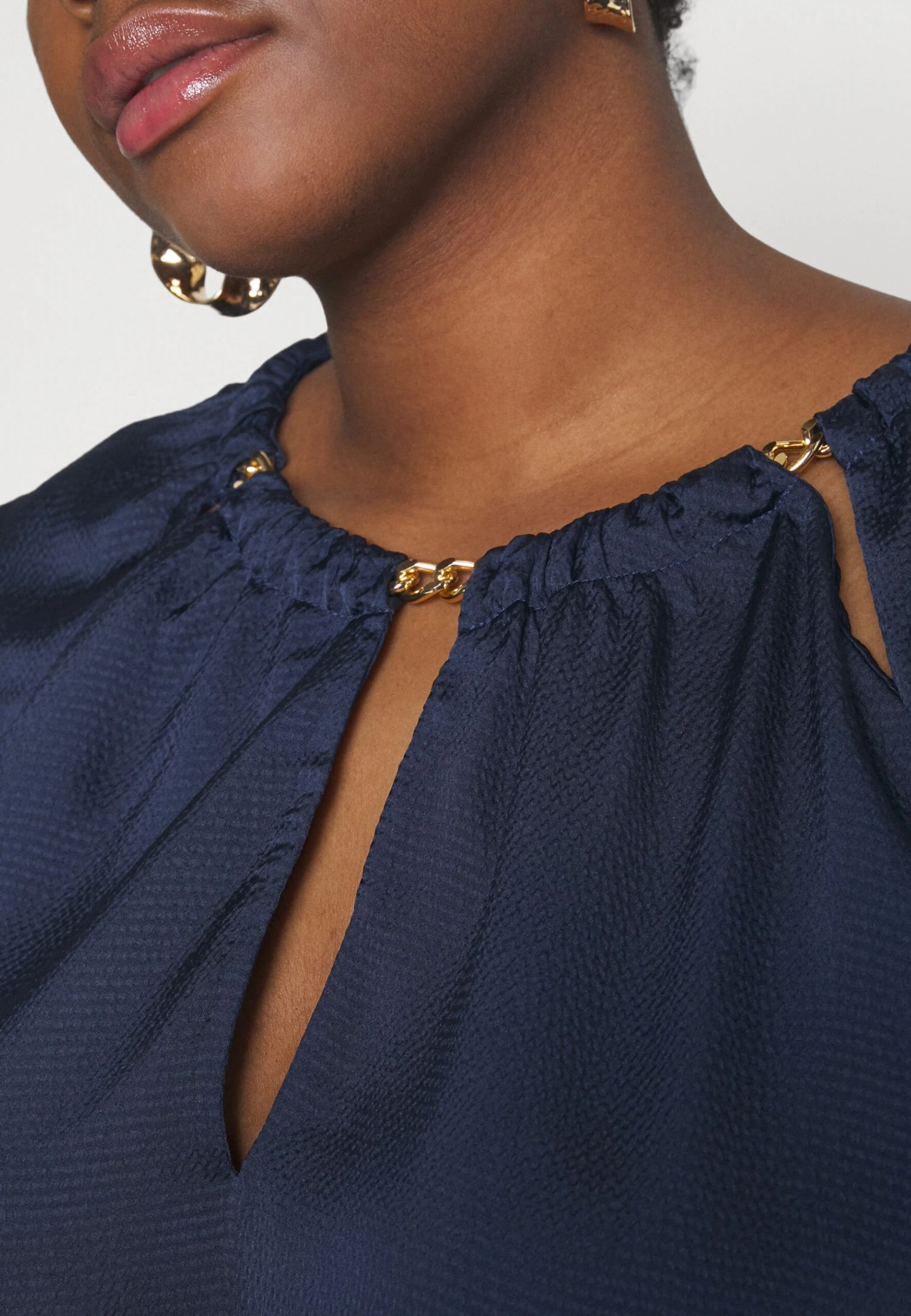 MICHAEL Michael Kors Chain Top - Blouse - Midnightblue 6 MICHAEL Michael Kors Chain Top - Blouse - Midnightblue - Afbeelding 6
