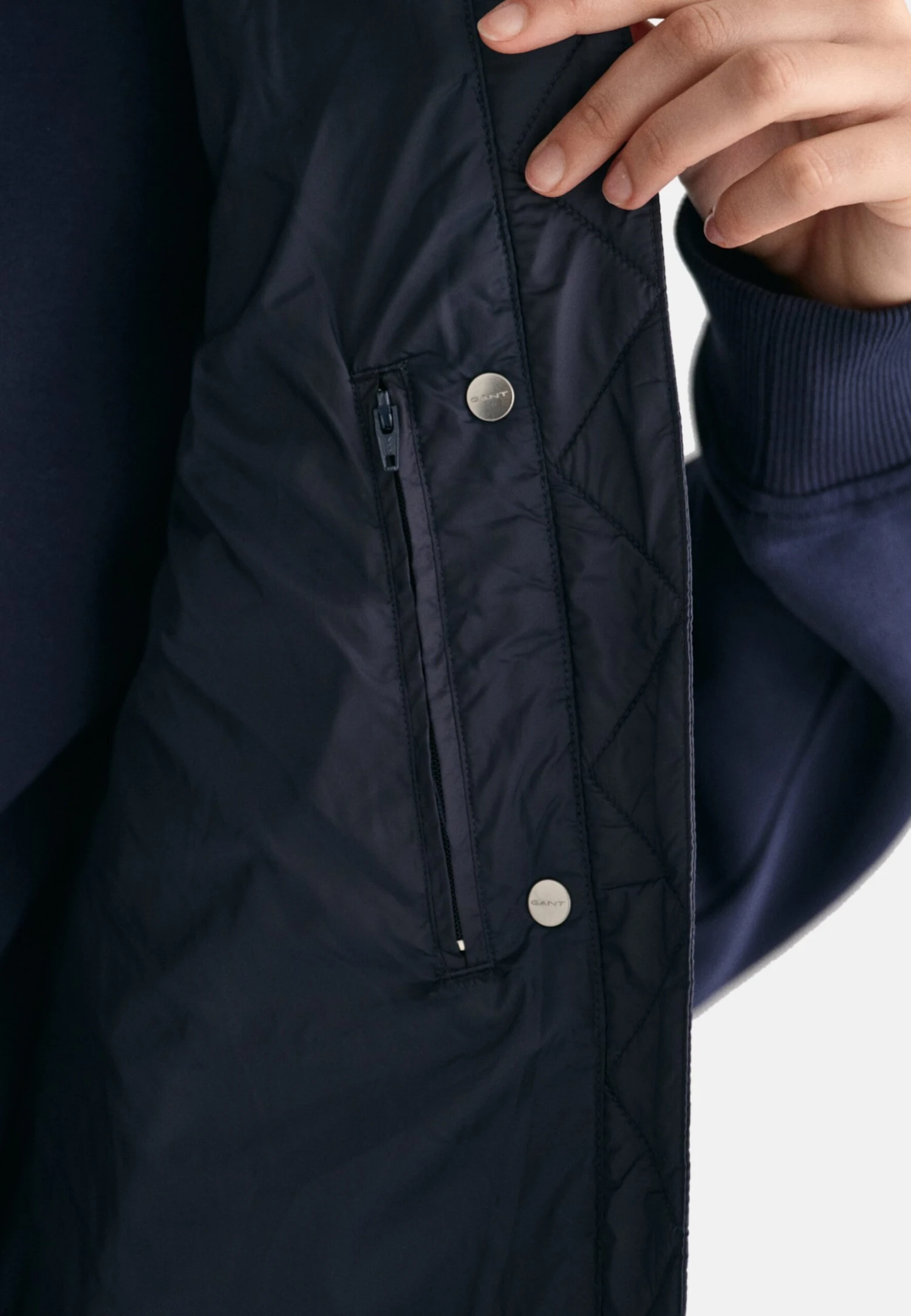 Gant Light - Bodywarmer - Evening Blue 5 Gant Light - Bodywarmer - Evening Blue - Afbeelding 5