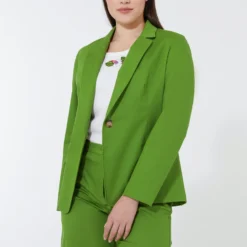 ELENA MIRO A Un Bottone - Blazer - Verde