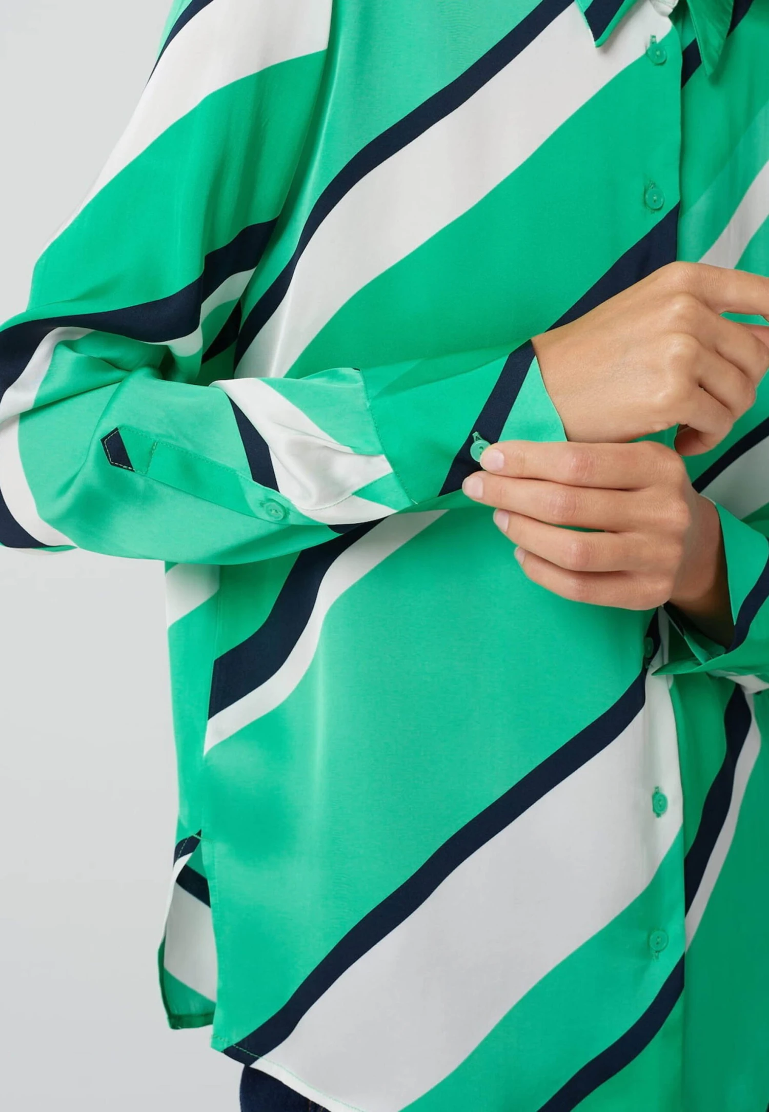 Someday Zulmara Dynamic - Overhemdblouse - Green Apple 5 Someday Zulmara Dynamic - Overhemdblouse - Green Apple - Afbeelding 5