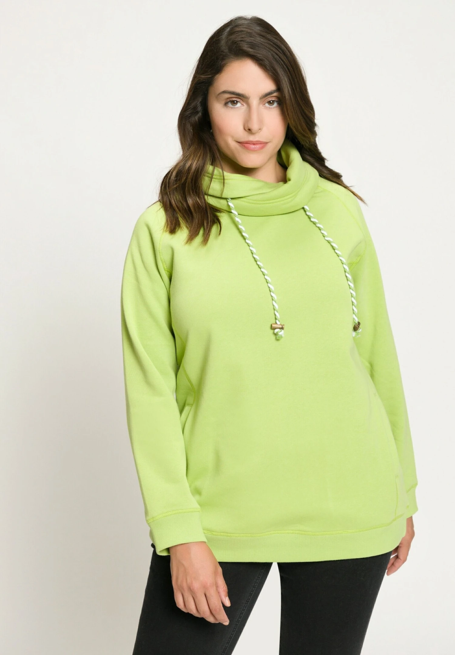 Ulla Popken Sweater - May Green 4 Ulla Popken Sweater - May Green - Afbeelding 4