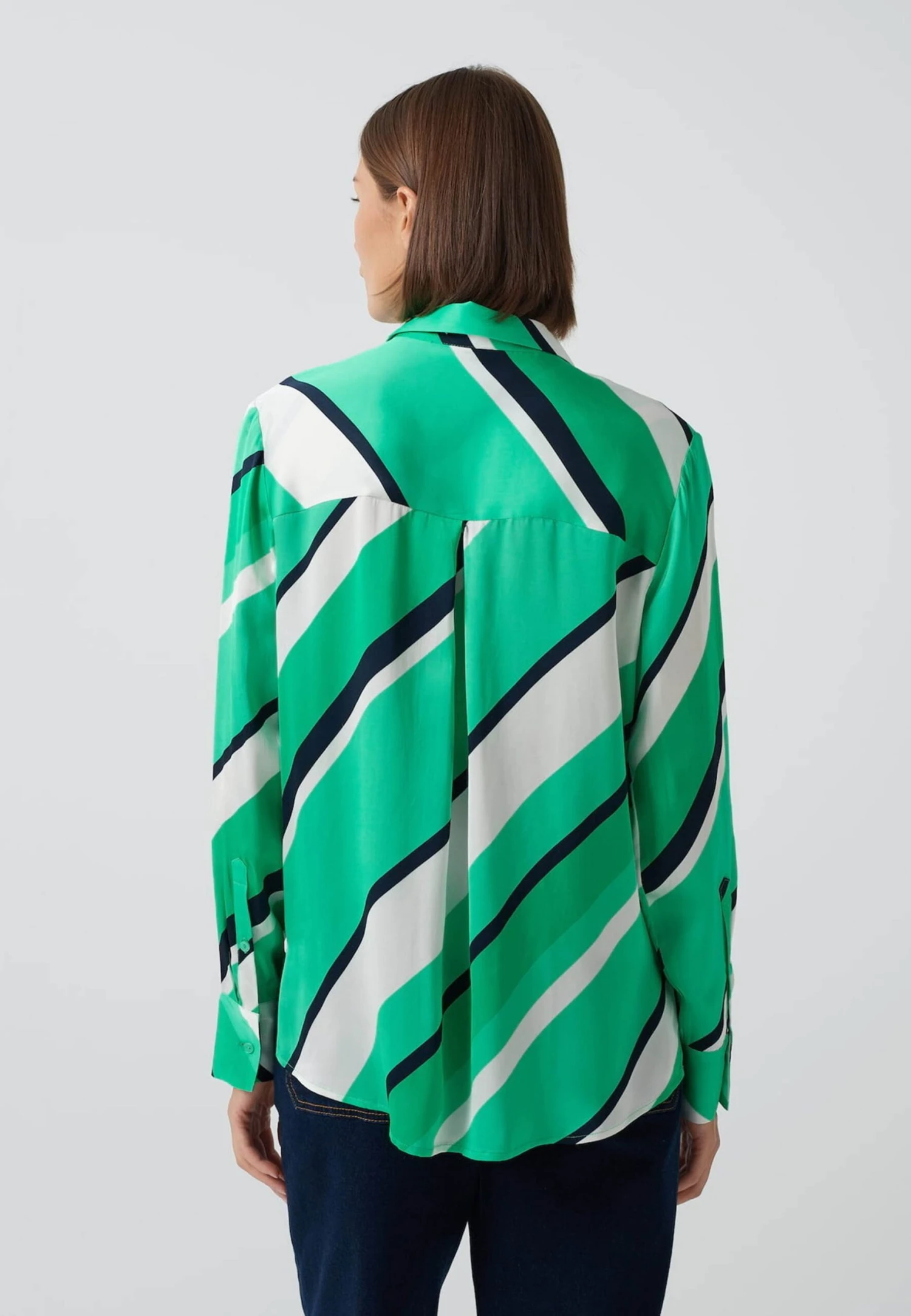 Someday Zulmara Dynamic - Overhemdblouse - Green Apple 3 Someday Zulmara Dynamic - Overhemdblouse - Green Apple - Afbeelding 3