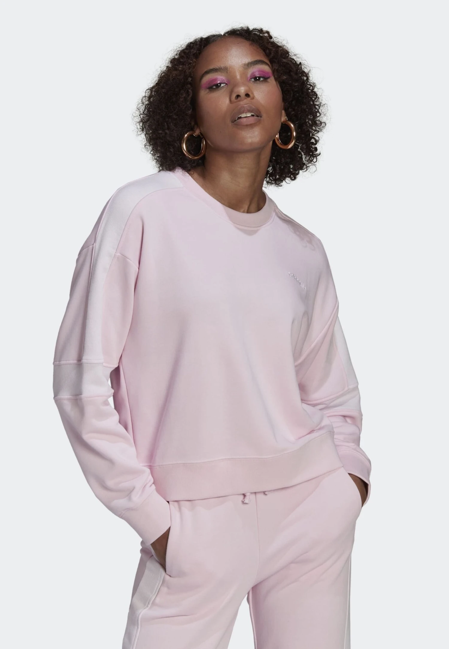 Adidas Originals Sweater - Clear Pink 1 Adidas Originals Sweater - Clear Pink