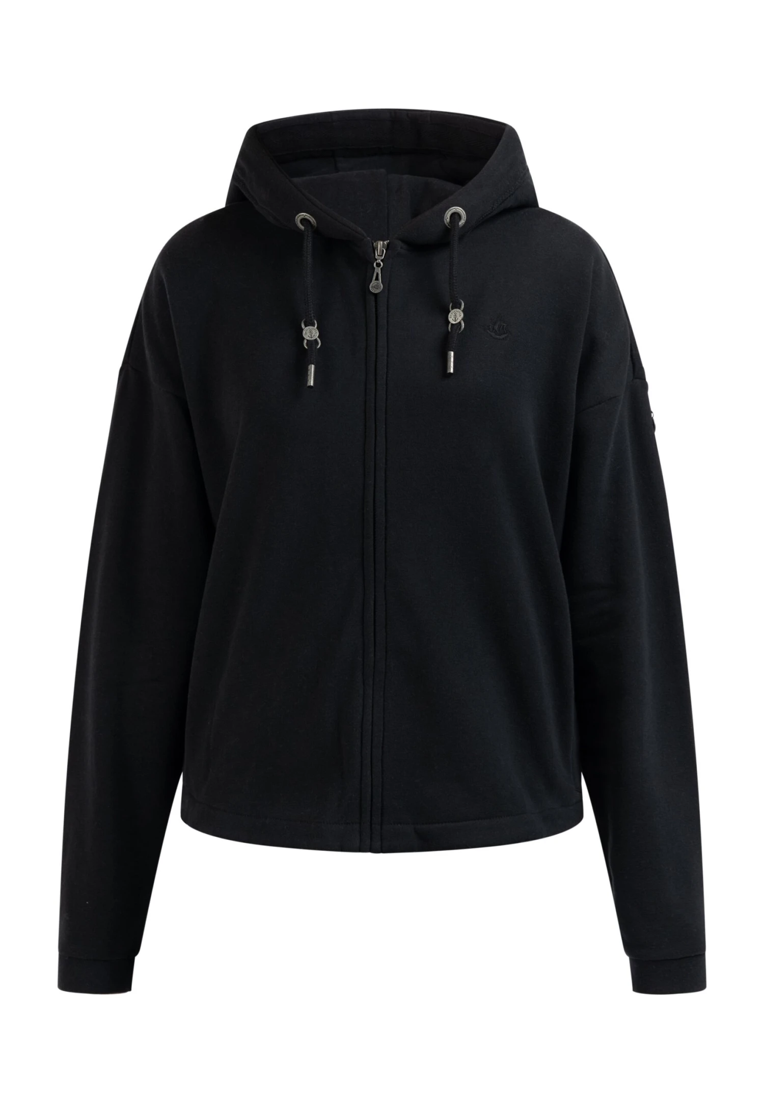 Dreimaster Takelage - Sweater Met Rits - Schwarz 5 Dreimaster Takelage - Sweater Met Rits - Schwarz - Afbeelding 5