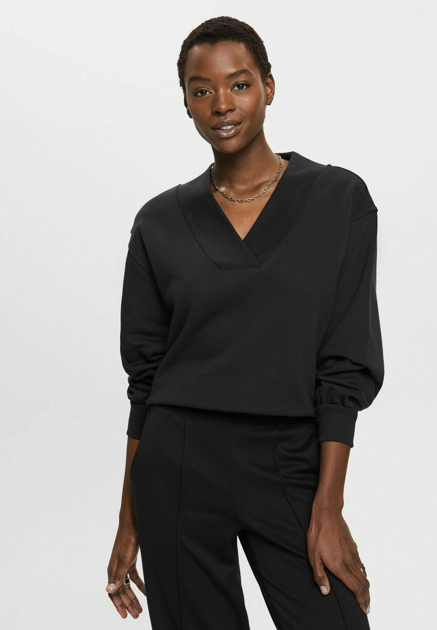 Edc By Esprit Sweater - Black 1 Edc By Esprit Sweater - Black