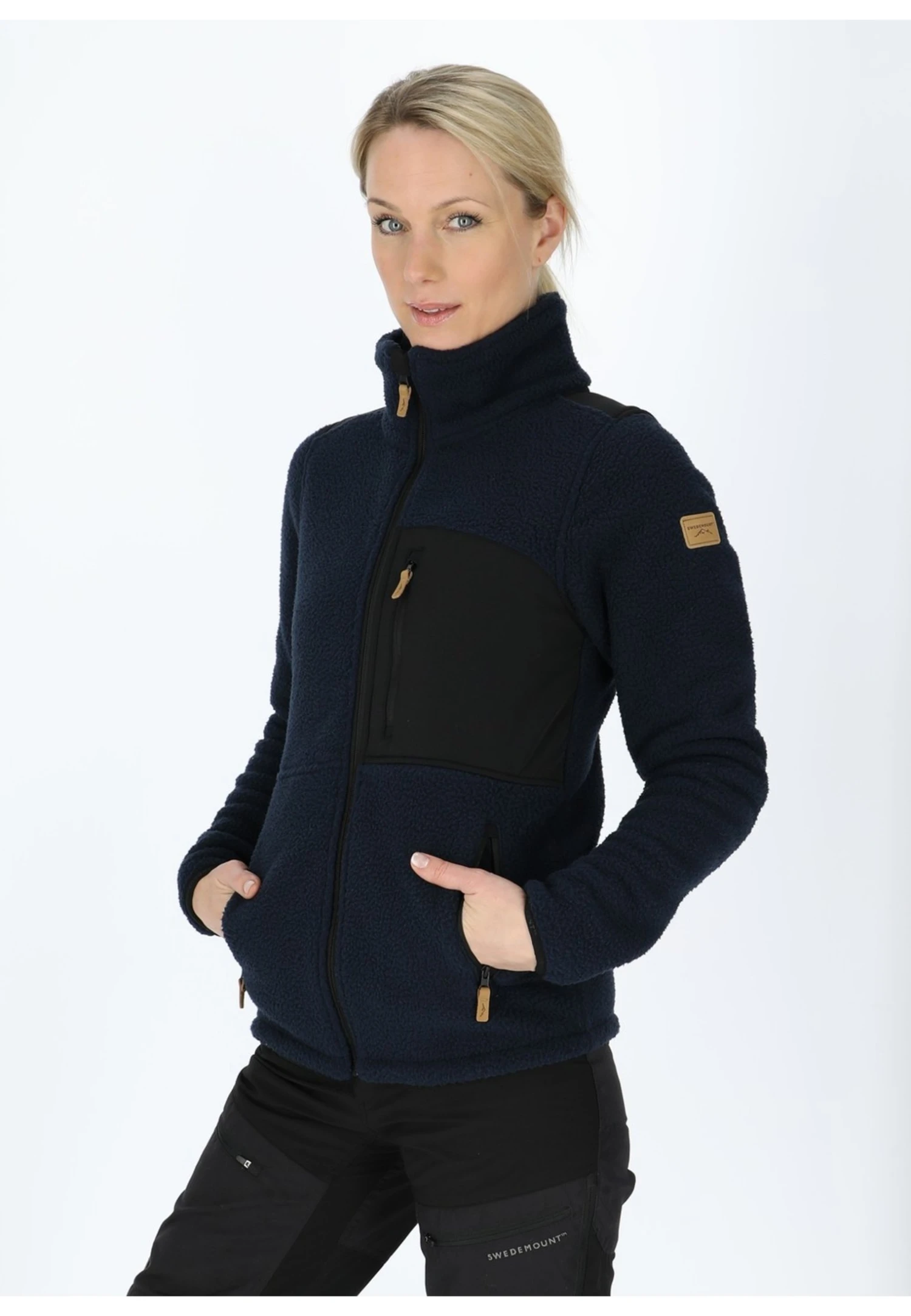 Nordkap Pile - Fleecejas - Navy Black 7 Nordkap Pile - Fleecejas - Navy Black - Afbeelding 7