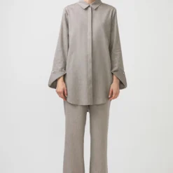 Nieuwe uitgaven 17 Oxford - Overhemdblouse - Beige