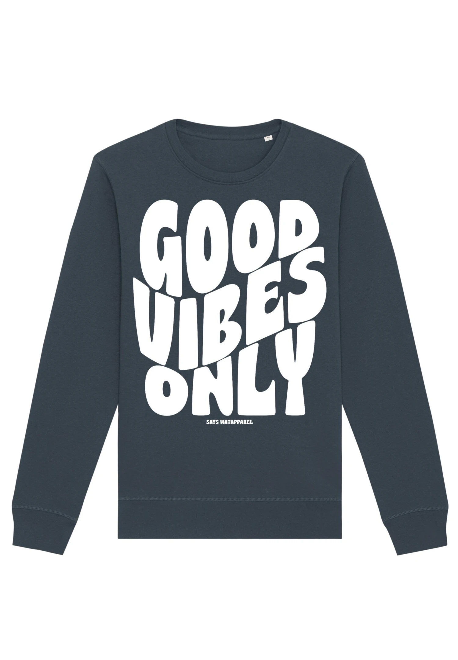 Good Vibes Only - Sweater - India Ink Grey 1 Good Vibes Only - Sweater - India Ink Grey