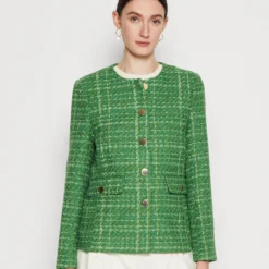 Miley Short Jacket - Blazer - Tones Of Juniper