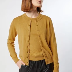 Nieuwe uitgaven 1 RODIER Twin Set- Vest - Ocre