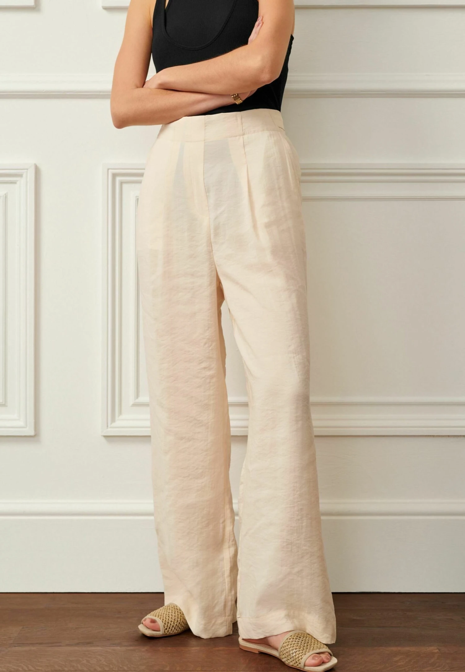 Next Wide Standard - Broek - Ecru White 2 Next Wide Standard - Broek - Ecru White - Afbeelding 2