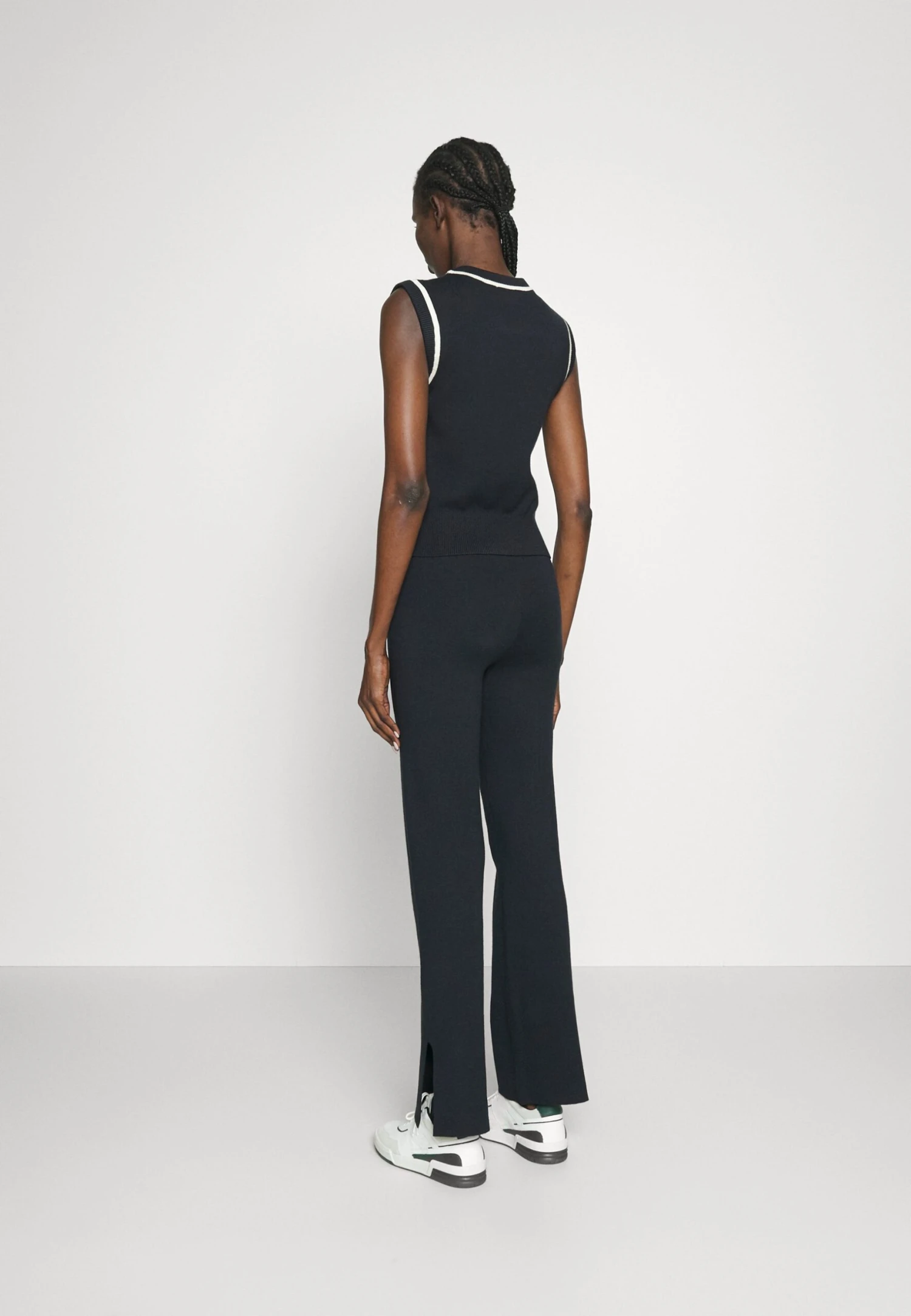 CLAUDIE PIERLOT Broek - Marine 3 CLAUDIE PIERLOT Broek - Marine - Afbeelding 3