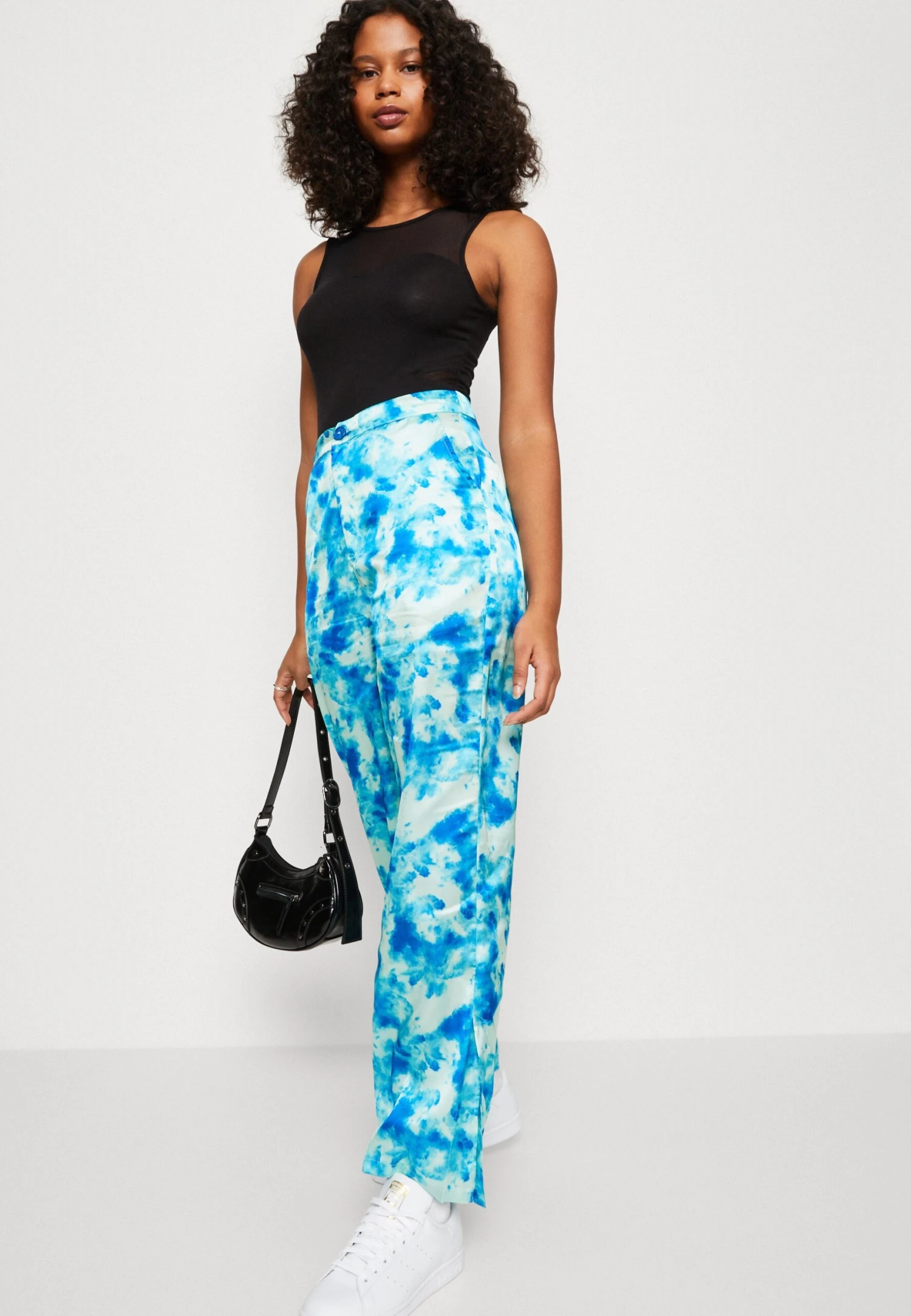 Noisy May Nmtalia Pants - Broek - Azure Blue 4 Noisy May Nmtalia Pants - Broek - Azure Blue - Afbeelding 4