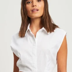 Calli Hana Wrap - Top - White