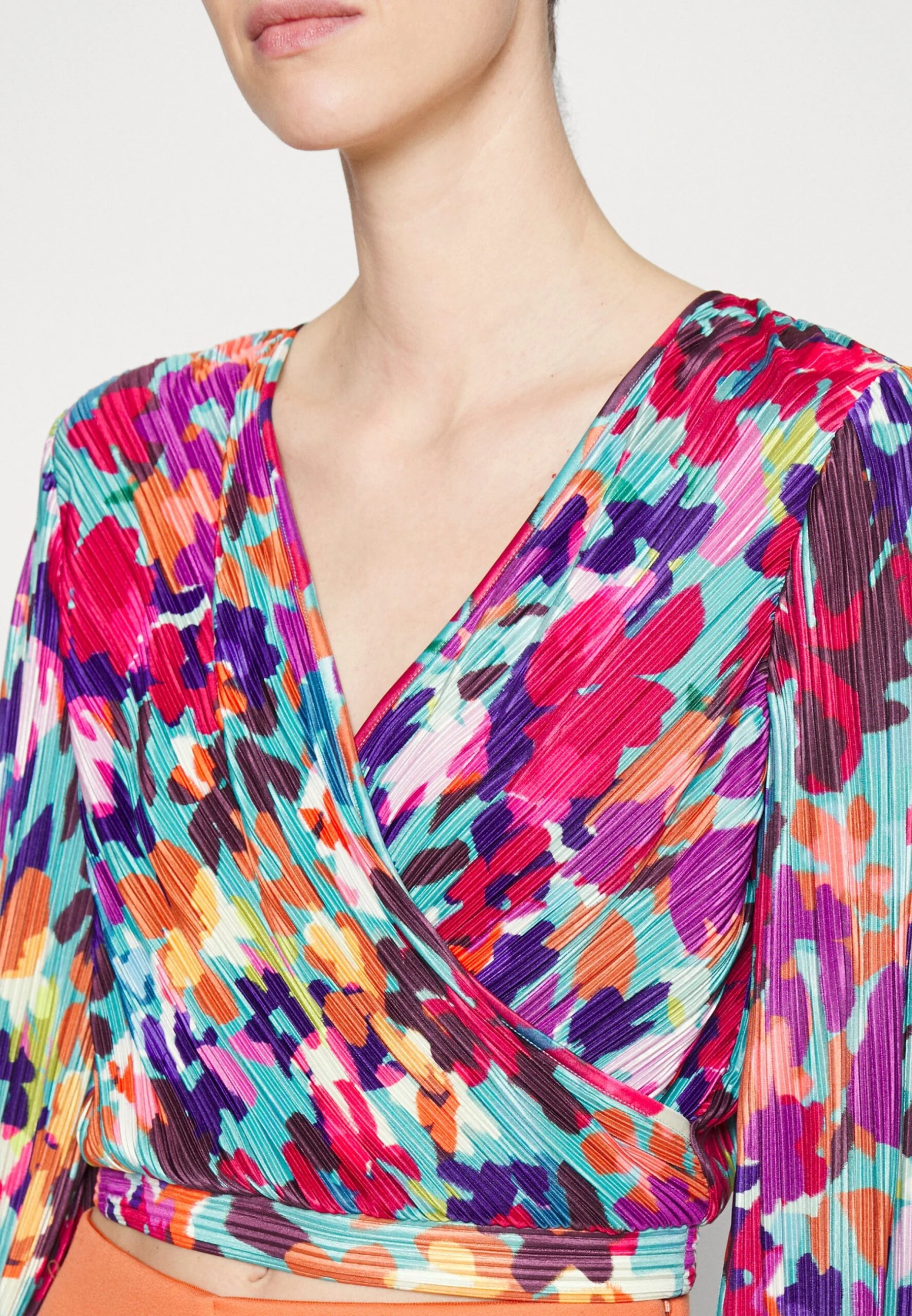 MAX & Co. Pastello - Longsleeve - Turchese 5 MAX & Co. Pastello - Longsleeve - Turchese - Afbeelding 5