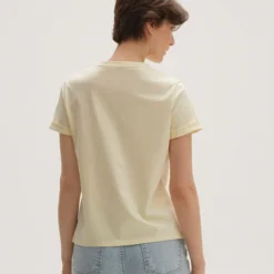 OPUS Serz - T-Shirt Basic - Feelgood Yellow 7 OPUS Serz - T-Shirt Basic - Feelgood Yellow -Aanbiedingen Mode Toon Winkel a4303278ee4443e5a9c4f985f59b79ee