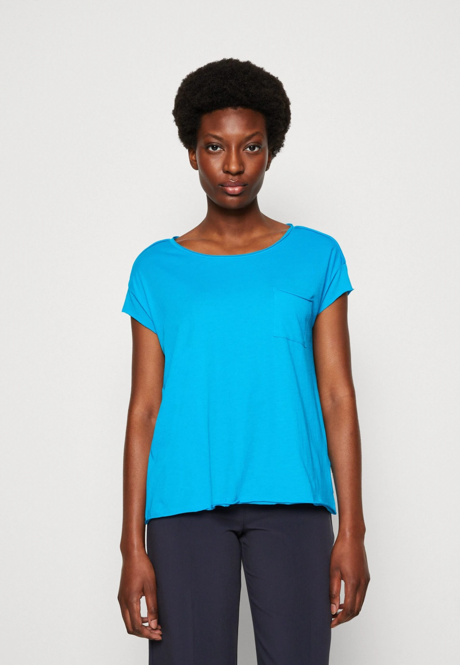 Marc O'Polo DENIM Short Sleeve Chest Pocket - T-Shirt Basic - Crystal Seas 1 Marc O'Polo DENIM Short Sleeve Chest Pocket - T-Shirt Basic - Crystal Seas