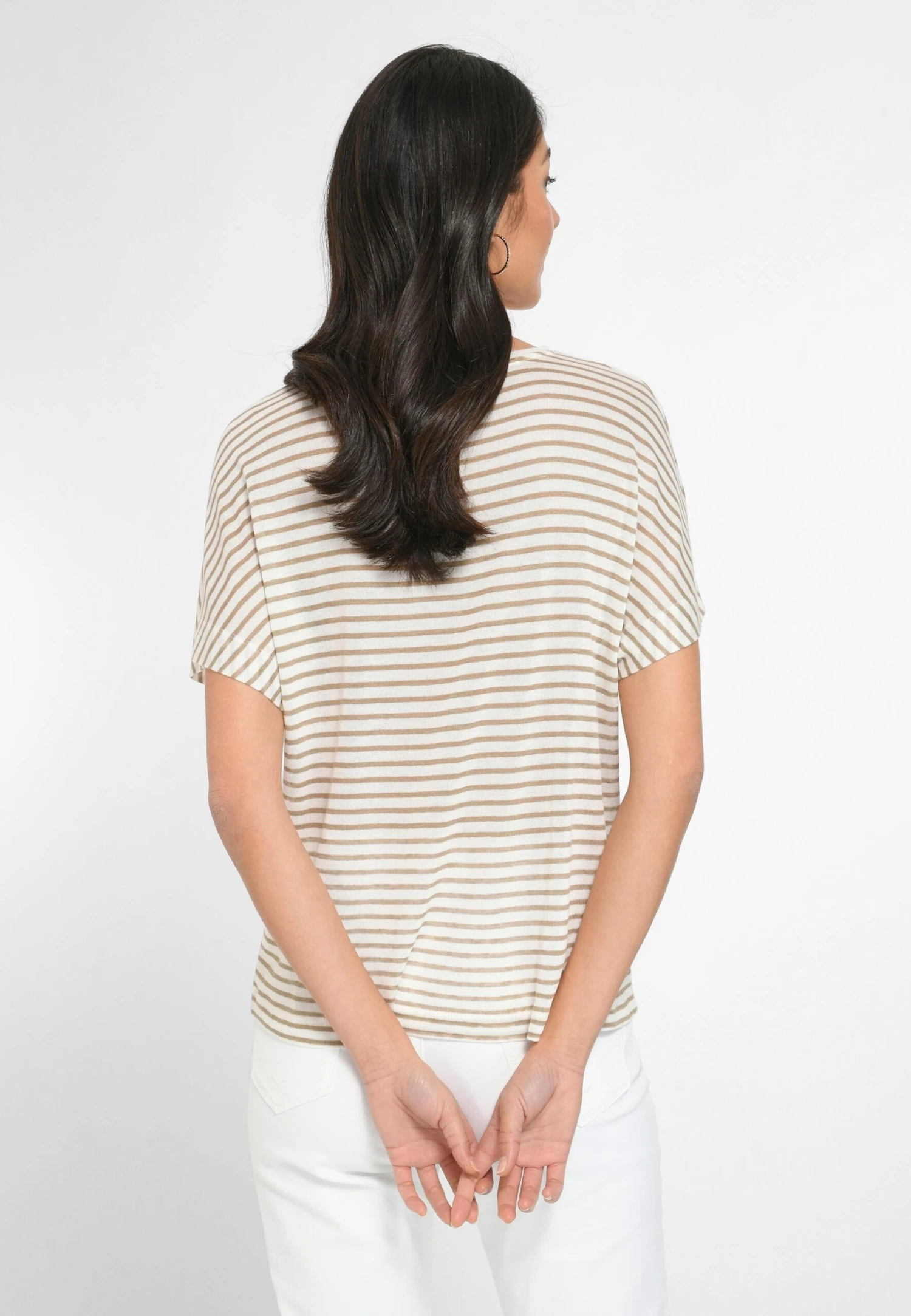 T-Shirt Print - Beige 2 T-Shirt Print - Beige - Afbeelding 2