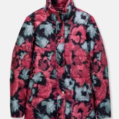 Mit Floralem Print - Winterjas - Schwarz Multicolor -Aanbiedingen Mode Toon Winkel b111a21f14e44f5bb7c31946d5b2fec2